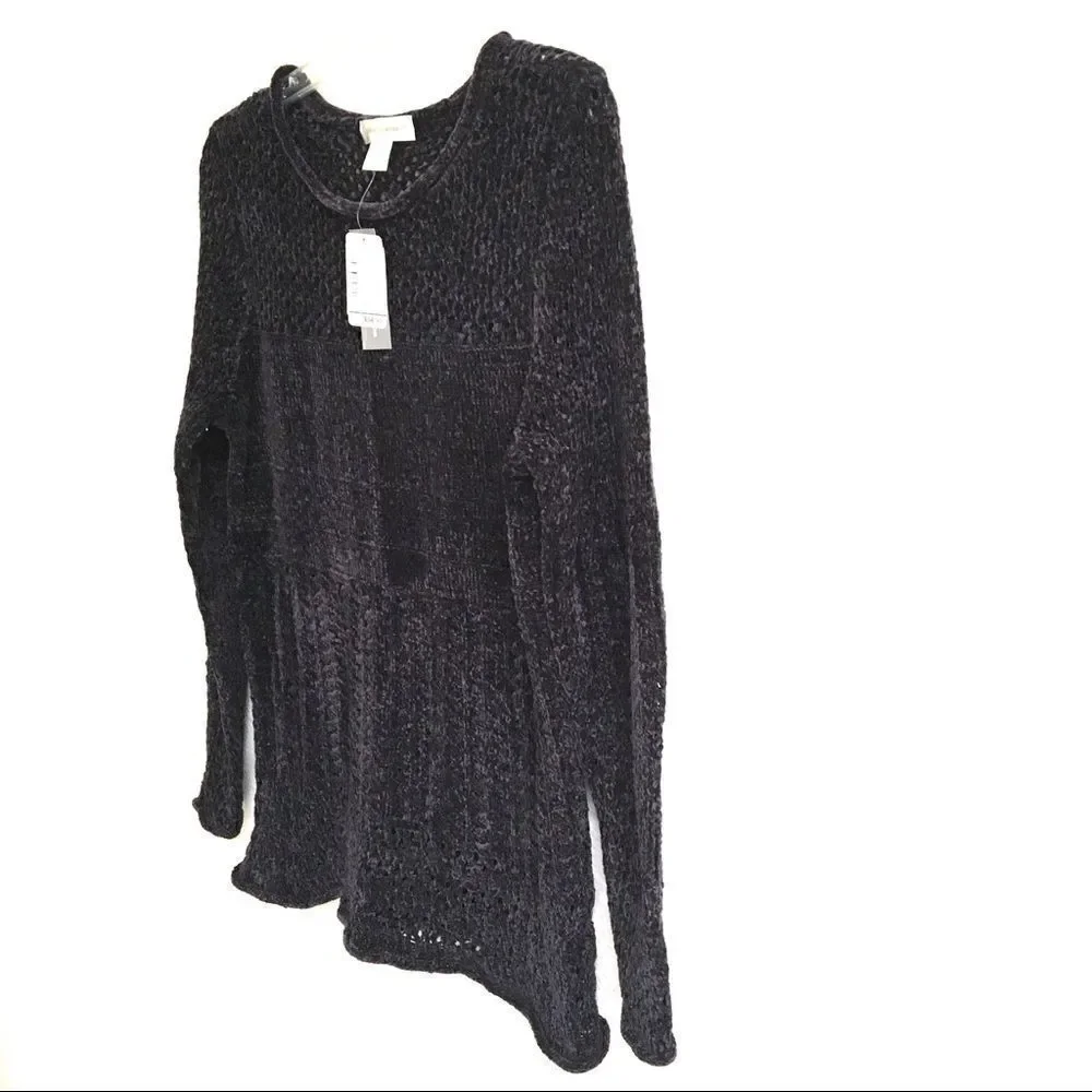 Christopher & Banks crew neck knit sweater S‎
